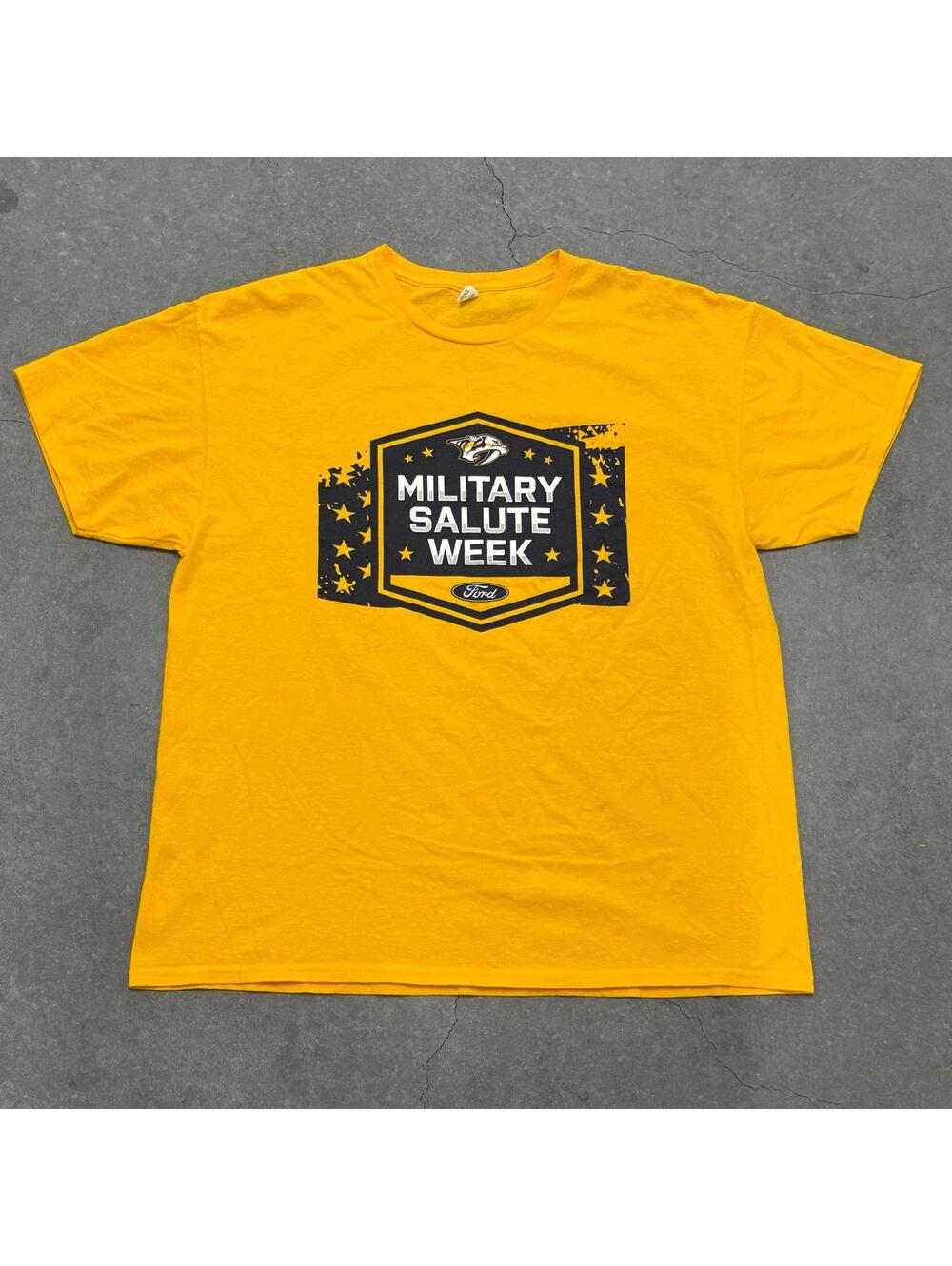 Fruit of the Loom Ford Military Salute Week Logo T Shirt